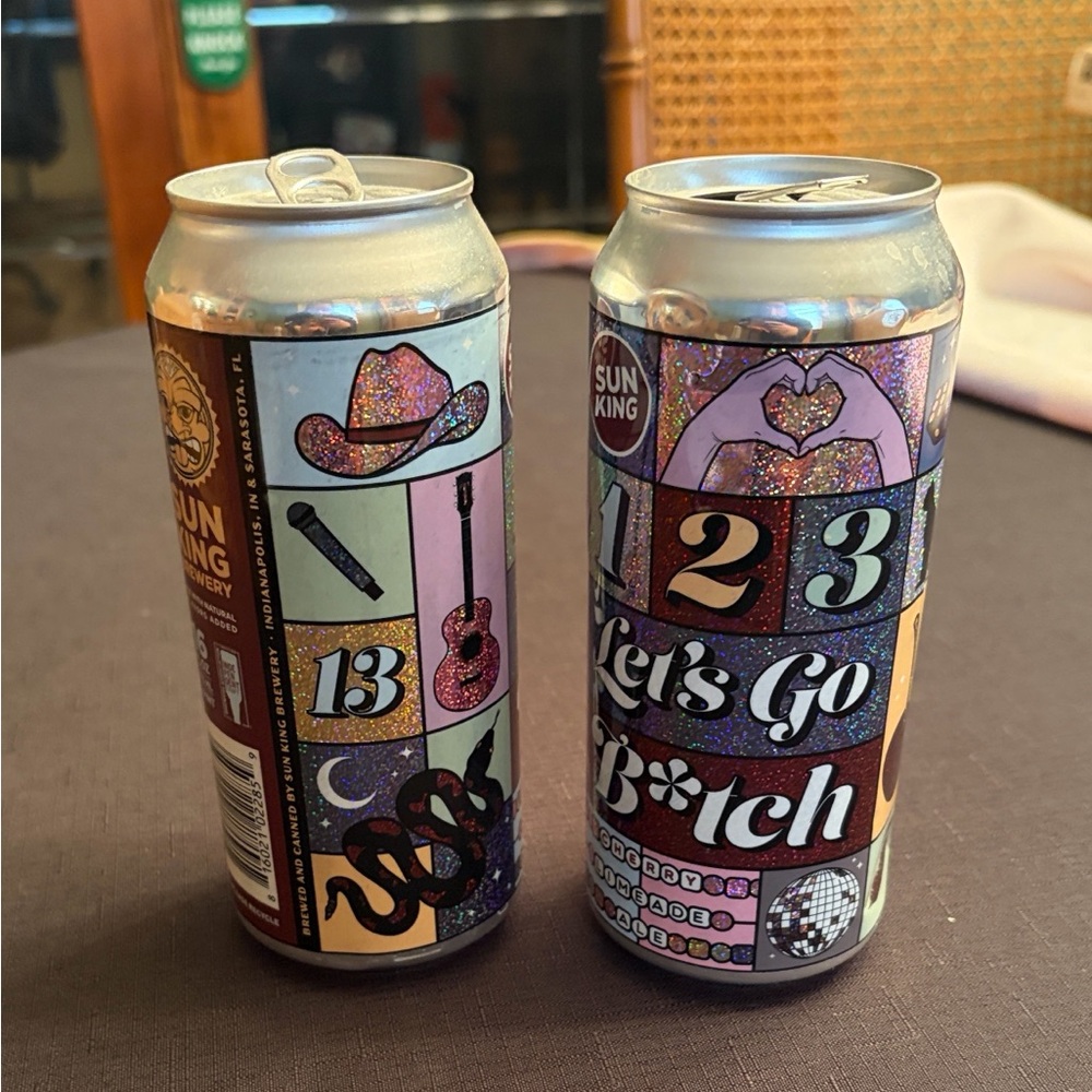 Sun King Taylor Swift Era Tour Decorative Cans